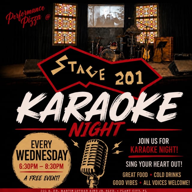 Karaoke Every Wednesday @ Stage 201